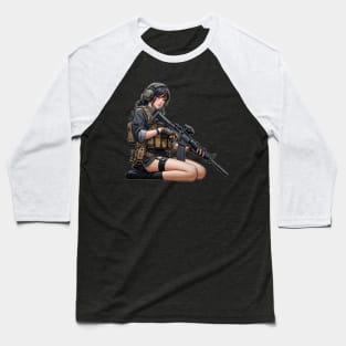 Tactical Girl Baseball T-Shirt